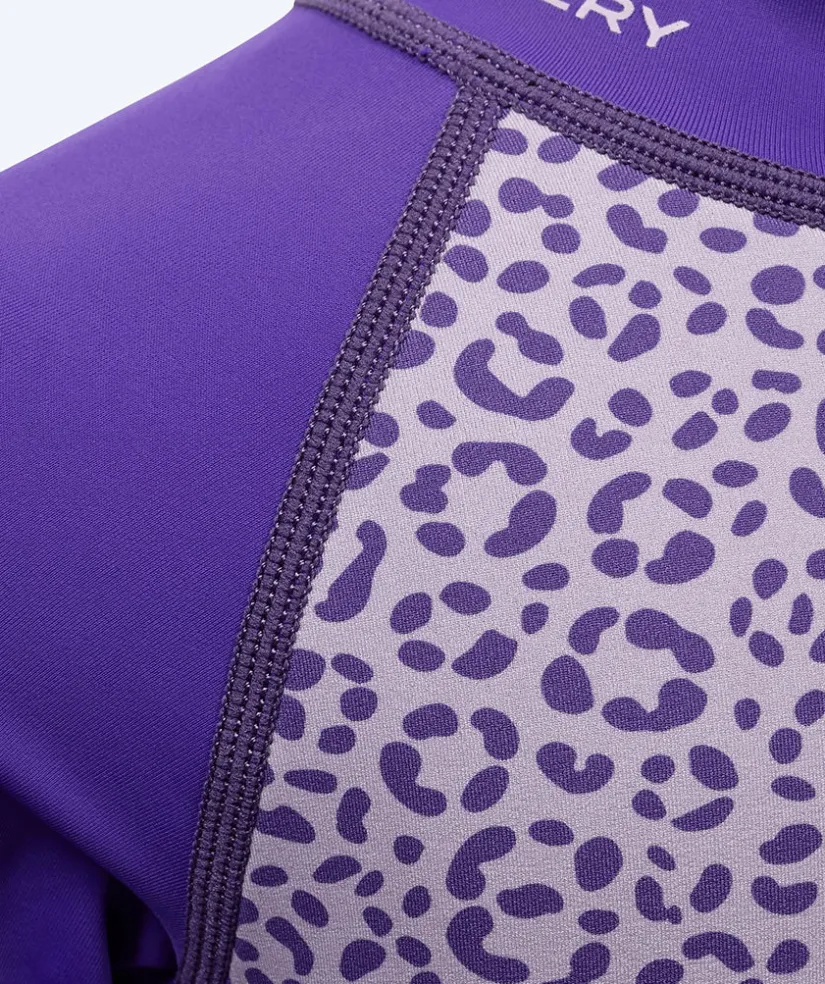 Clearance Watery våddragt til baby - Sunset Wrap - Lilla