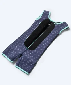 New Watery våddragt til børn - Baia Shorty - Atlantic Turquoise