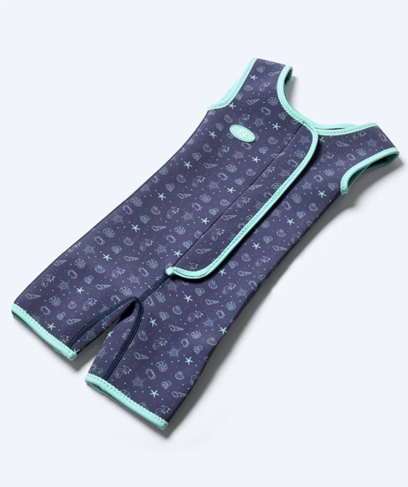 New Watery våddragt til børn - Baia Shorty - Atlantic Turquoise