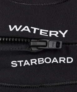 New Watery våddragt til børn - Starboard (3-2mm) - Sort/grøn