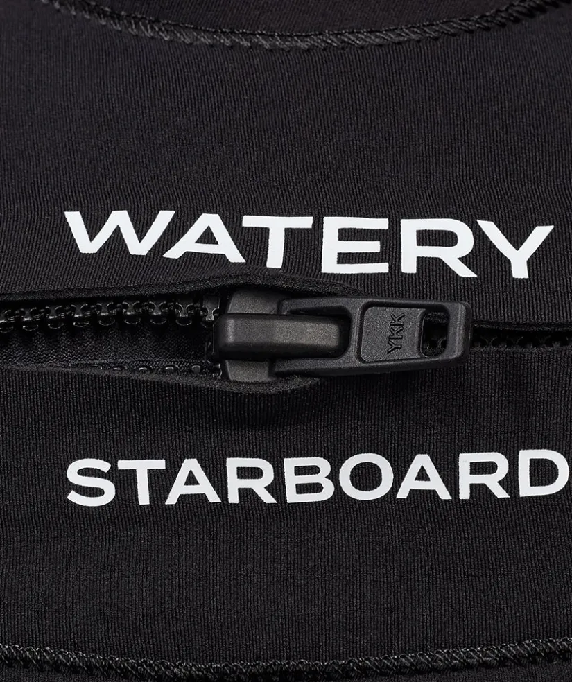 Watery våddragt til børn - Starboard (3-2mm) - Sort/lilla