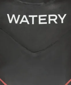 Clearance Watery våddragt til damer - Tackey Elite - Sort/rød