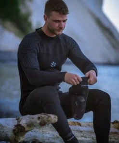 Outlet Watery våddragt til mænd - Hedgehog (3mm) - Sort