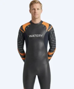Best Watery våddragt til mænd - Pelican - Orange