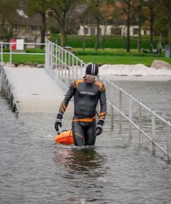 Best Watery våddragt til mænd - Pelican - Orange