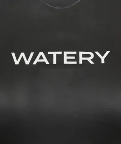 New Watery våddragt til mænd - Salmon Glide - Sort/orange